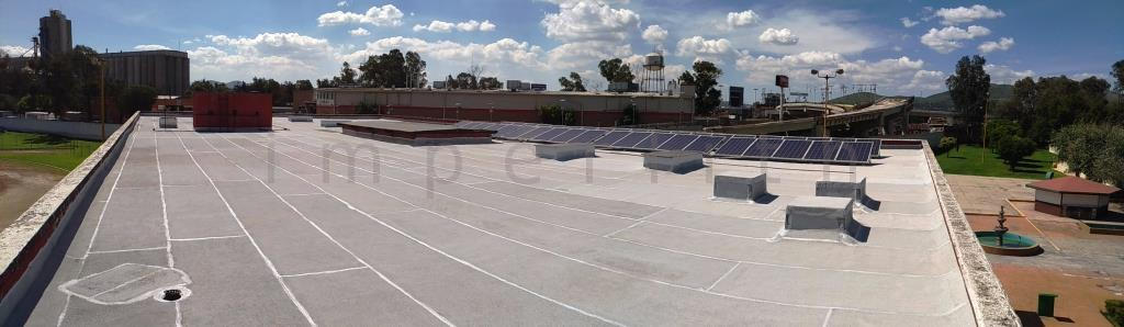 Impermeabilización terminada