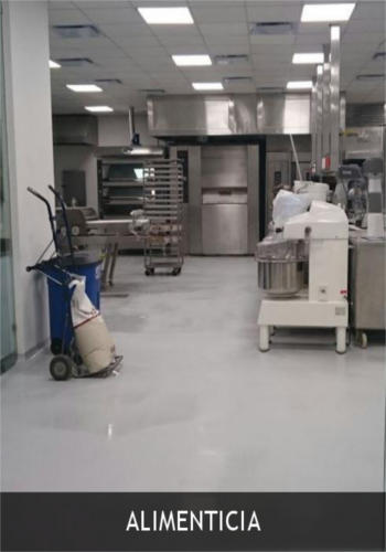 Piso Epóxico en industria alimenticia Piso epóxico en industria