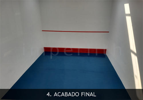Acabado final Aplicación de piso epóxico